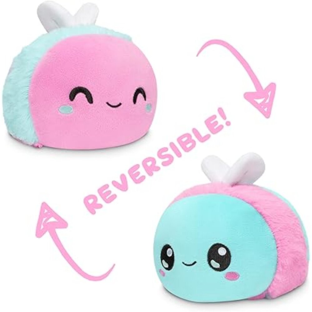 TEETURTLE The Original Reversible 2-in1 Pride Bee‎ Plushie (BRAND-NEW!)